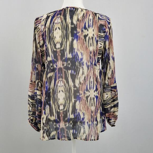 Urban Outfitters Chiffon Peasant Blouse - Picture 8 of 10